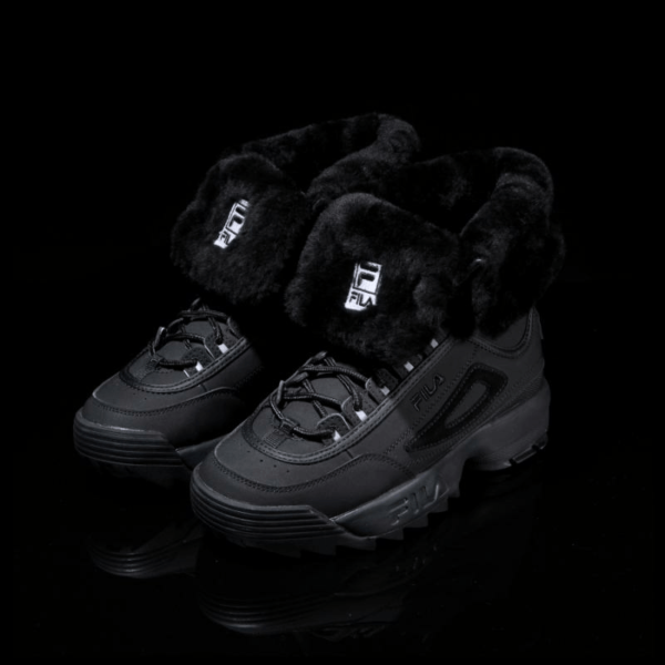 FILA Việt Nam - Giày Disruptor 2 Shearling Black FS1HTB1412F_BBK Chính Hãng