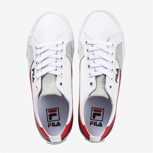 FILA Back Center Court White and Red  - FILA Việt Nam