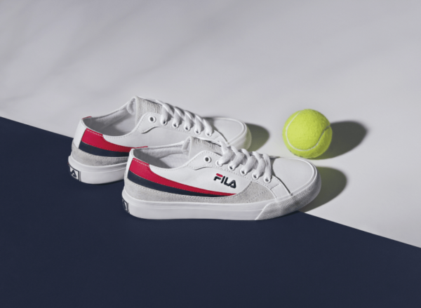 FILA Back Center Court White and Red  - FILA Việt Nam