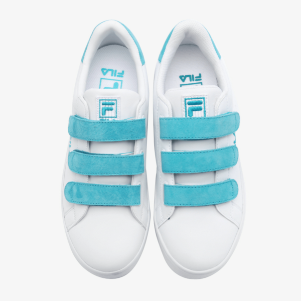 FILA BACK COURT DELUXE BLUE AID BLUE - Giày FILA nam, giày FILA nữ