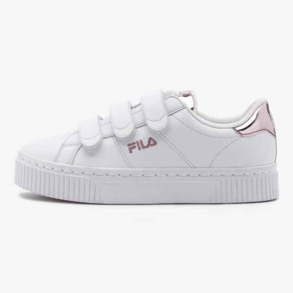 Fila Back Court Deluxe Bold Shiny White And Pink - FILA Việt Nam