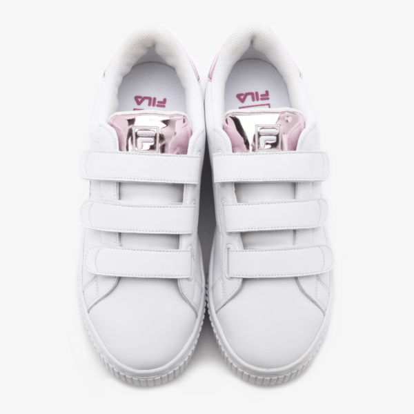 Fila Back Court Deluxe Bold Shiny White And Pink - FILA Việt Nam