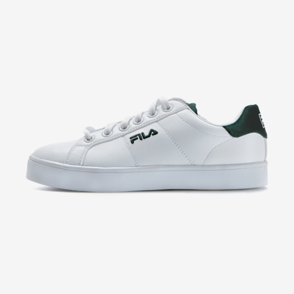 Fila Back Court Deluxe Velvet White And Black - Fila Việt Nam