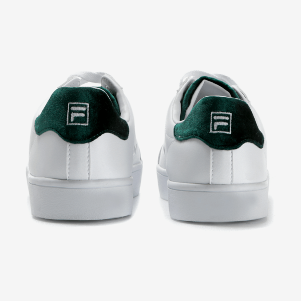 Fila Back Court Deluxe Velvet White And Black - Fila Việt Nam