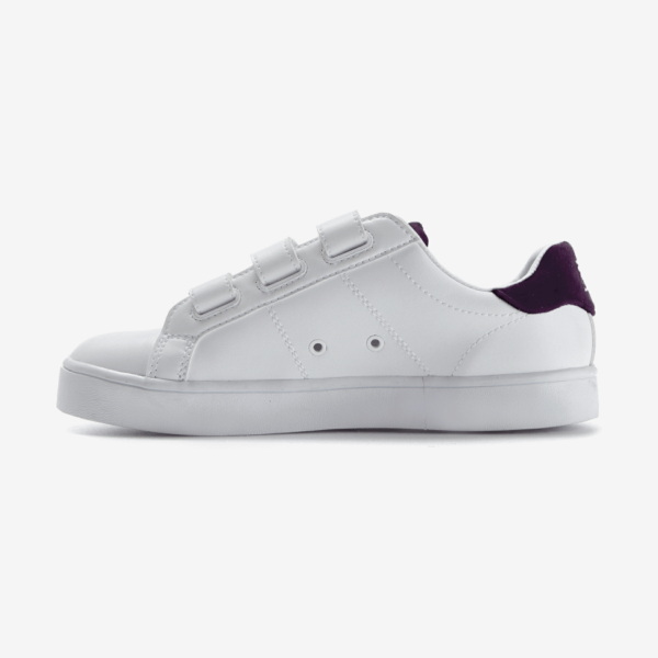 Fila Back Court Deluxe Velvet White And Violet - Giày Fila chính hãng, Fila nữ