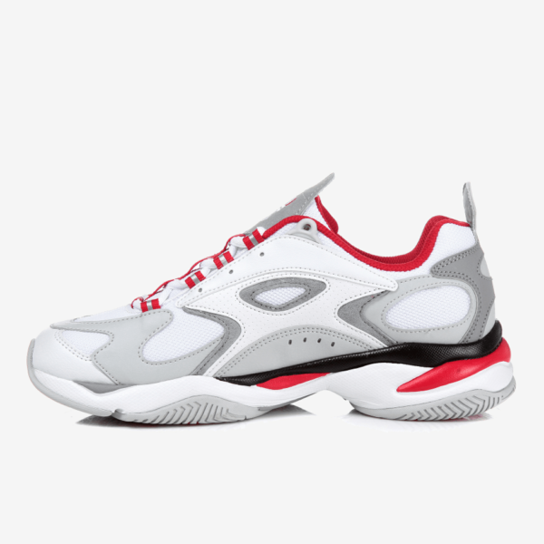 Giày FILA chính hãng - Giày FILA Bobby Assos 99 Gray/Red FS1HTA3053X || FILA Việt Nam