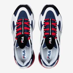 Giày FILA chính hãng - Giày FILA Bobby Assos 99 White/Navy/Red FS1HTA3051X || FILA Việt Nam