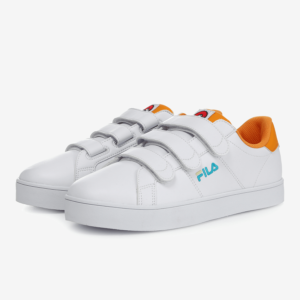 FILA Việt Nam - FILA Court Deluxe Vc Pirate WHITE-ORANGE