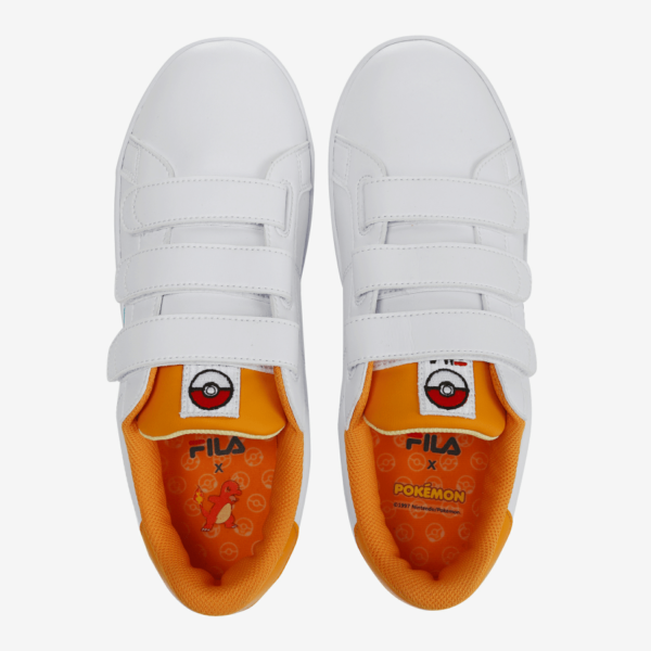 FILA Việt Nam - FILA Court Deluxe Vc Pirate WHITE-ORANGE