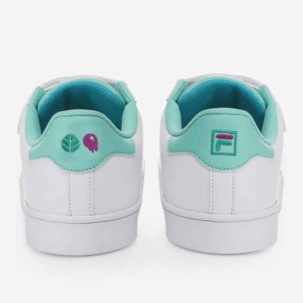 FILA Việt Nam - FILA Court Deluxe Vc Strange Sea WHITE-Purple