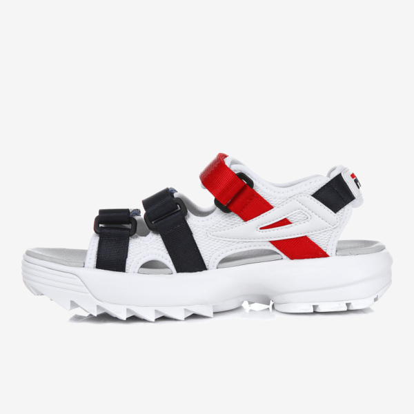 FILA Disrupter 2 Sandal White/Navy/Red FS1SPB2012X_WNR - FILA Việt Nam