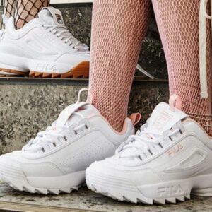 FILA Disruptor 2 White/Pink Chính Hãng || FILA Việt Nam