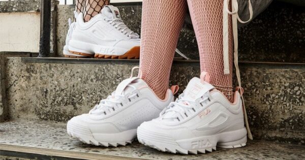 FILA Disruptor 2 White/Pink Chính Hãng || FILA Việt Nam