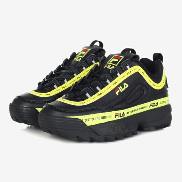 FILA Disruptor 2 Double Tape Black - FILA Việt Nam