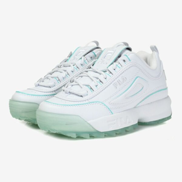 FILA Disruptor 2 Ice White_Blue  - FILA Việt Nam