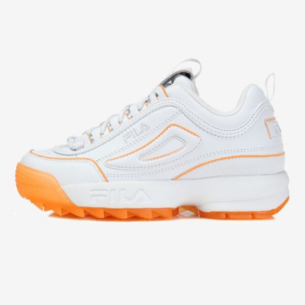 FILA Disruptor 2 Ice White_Orange - FILA Việt Nam