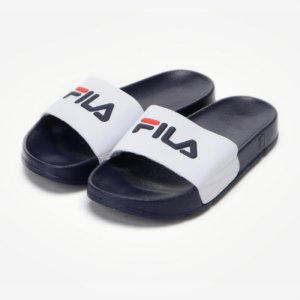 FILA Drifter White/Navy FS1SLA2012X_WNV - Dép FILA chính hãng || FILA Việt Nam