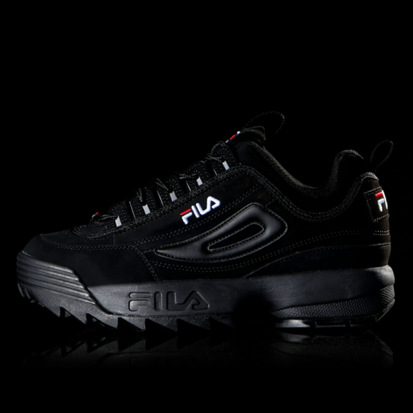 FILA Việt Nam - FILA HERITAGE DISRUPTOR II ALL BLACK FS1HTA1078X_BBK