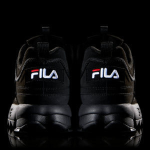 FILA Việt Nam - FILA HERITAGE DISRUPTOR II ALL BLACK FS1HTA1078X_BBK