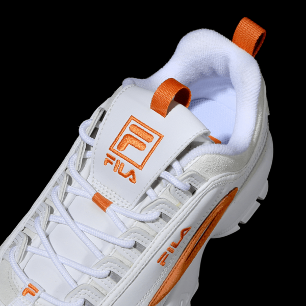 FILA Việt Nam - FILA Heritage Disruptor II White/Orange FS1HTA3082X