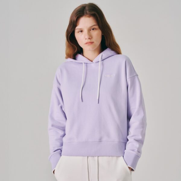 FILA HOODIE WOMEN'S LOOSE ARCHIVES LAVENDER