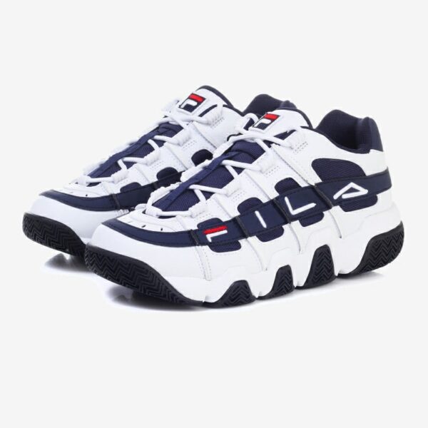 FILA Rào Chắn Trắng/Navy - FILA Việt Nam