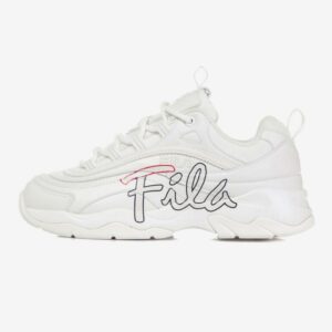 FILA RAY Logo White - Giày FILA Chính Hãng