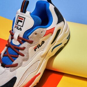 FILA RAY Tracer Pastel Pack White/Blue - GIÀY FILA CHÍNH HÃNG