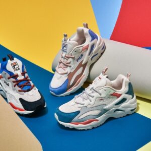 FILA RAY Tracer Pastel Pack White/Blue - GIÀY FILA CHÍNH HÃNG