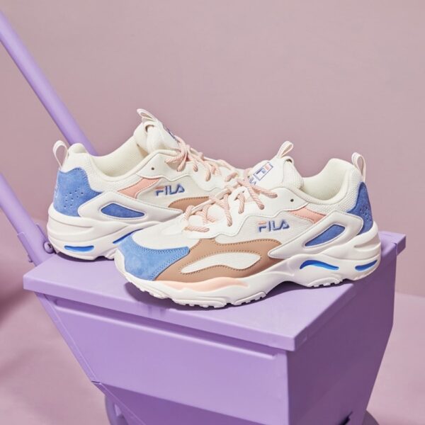 FILA Ray Tracer White Blue Pink