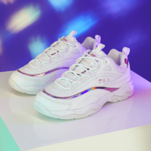 FILA Ray White/Pink