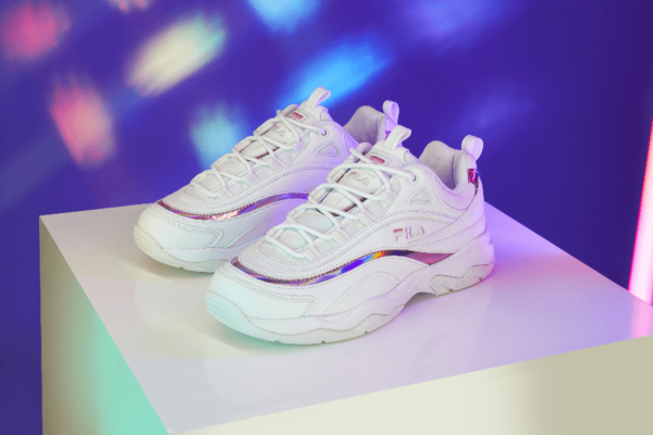 FILA Ray White/Pink