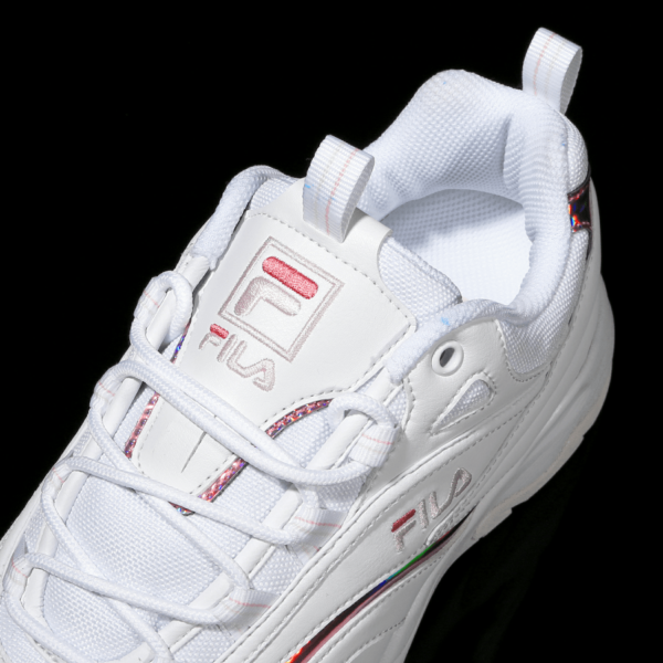 FILA Ray White/Pink