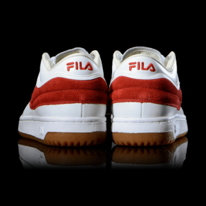 FILA T-ONE MID RED SQUARE WHITE AND RED - Giày FILA nữ, giày FILA nam