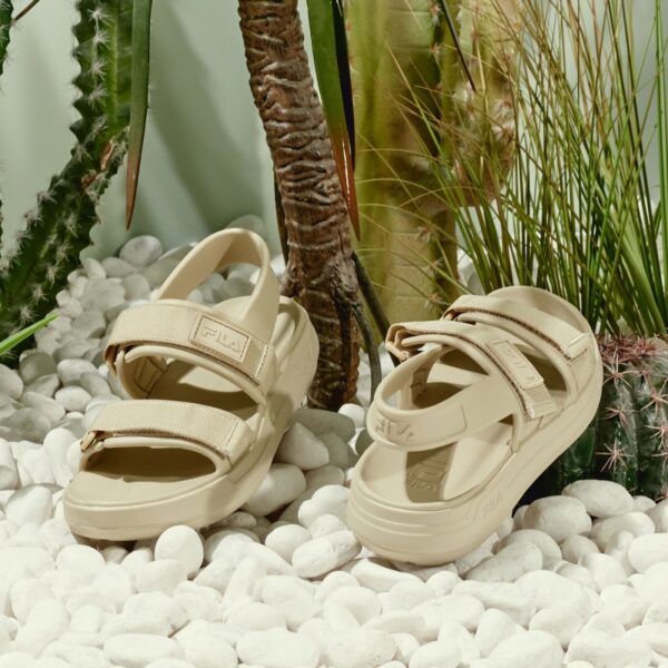 Fila Fong Sandals Beige Brown