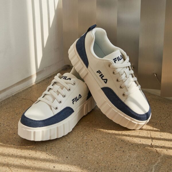 Fila Sand Blast Row White Blue White