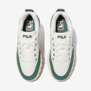 Fila Sandblasted Raw Suede Green Red White