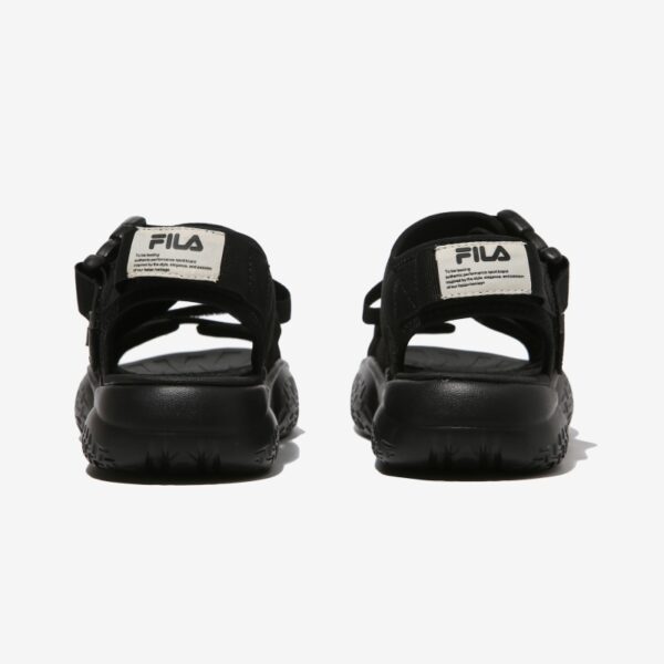 FILA tapered sandals 2 Black